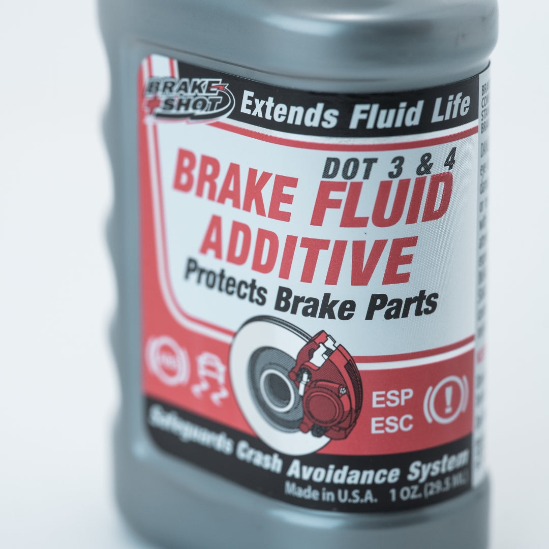 BrakeShot Brake Fluid Crash Avoidance Treatment