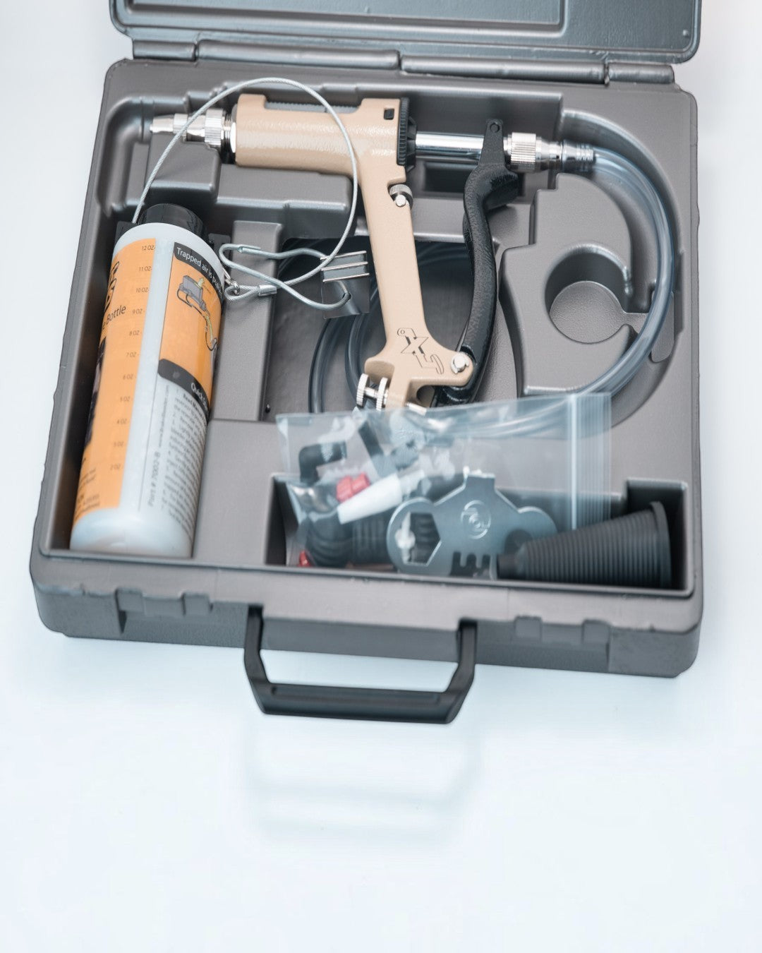 MaxProHD Brake &amp; Clutch Bleeder (Powder-coated Cast Aluminum) MaxPro HD Kit (no additional cap)
