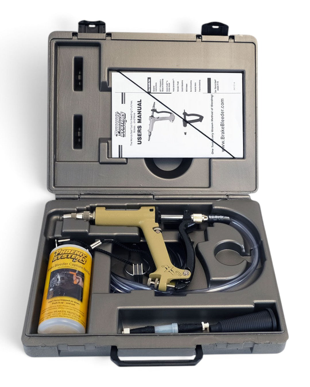 MaxProHD Brake &amp; Clutch Bleeder (Powder-coated Cast Aluminum) MaxPro HD Kit (no additional cap)