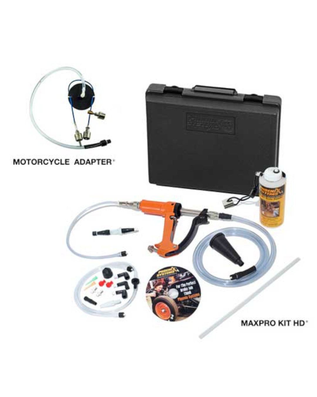 MaxProHD Reverse Bleeder with Motorcycle Adapter