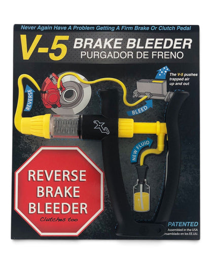 V-5 DIY Reverse One-Man Brake Bleeder Universal