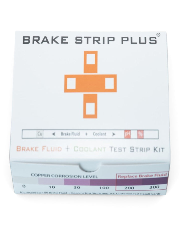 Coolant + Brake Fluid Test Strips 100