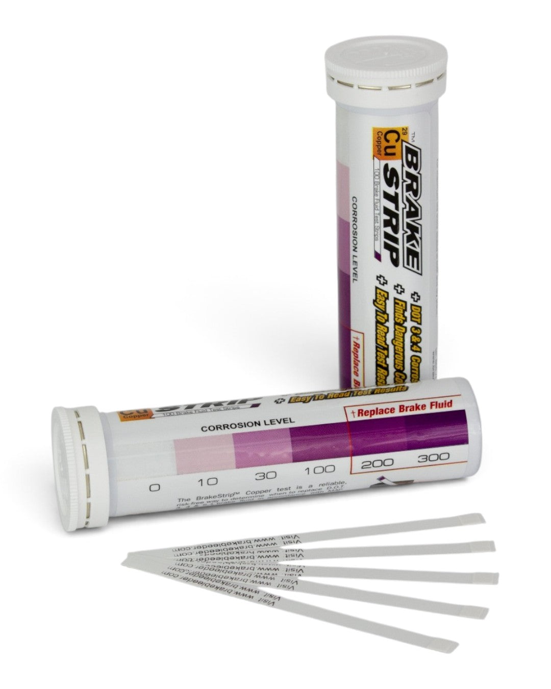 Brake Fluid Test Strips - 100 Pack