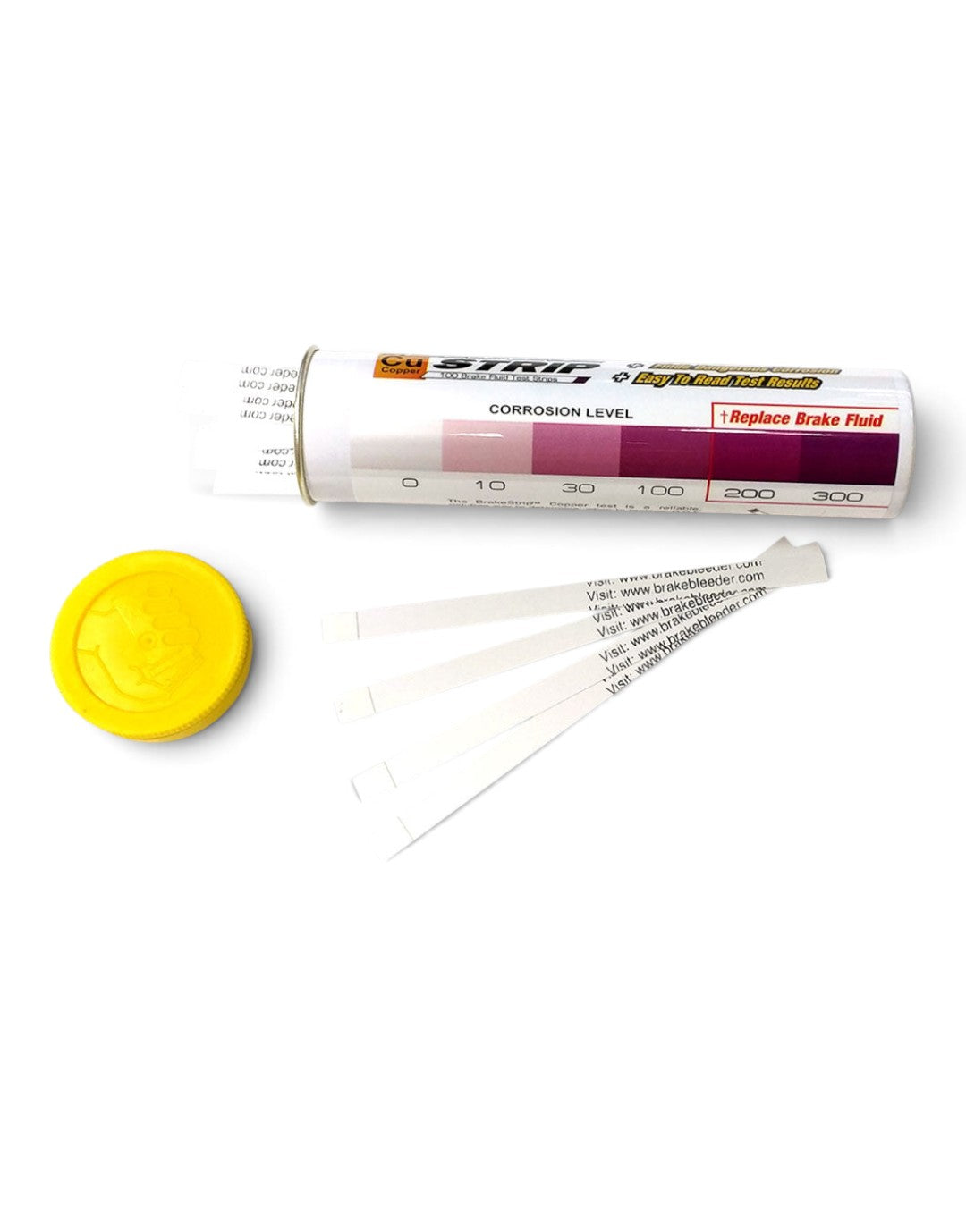 Brake Fluid Test Strips - 100 Pack