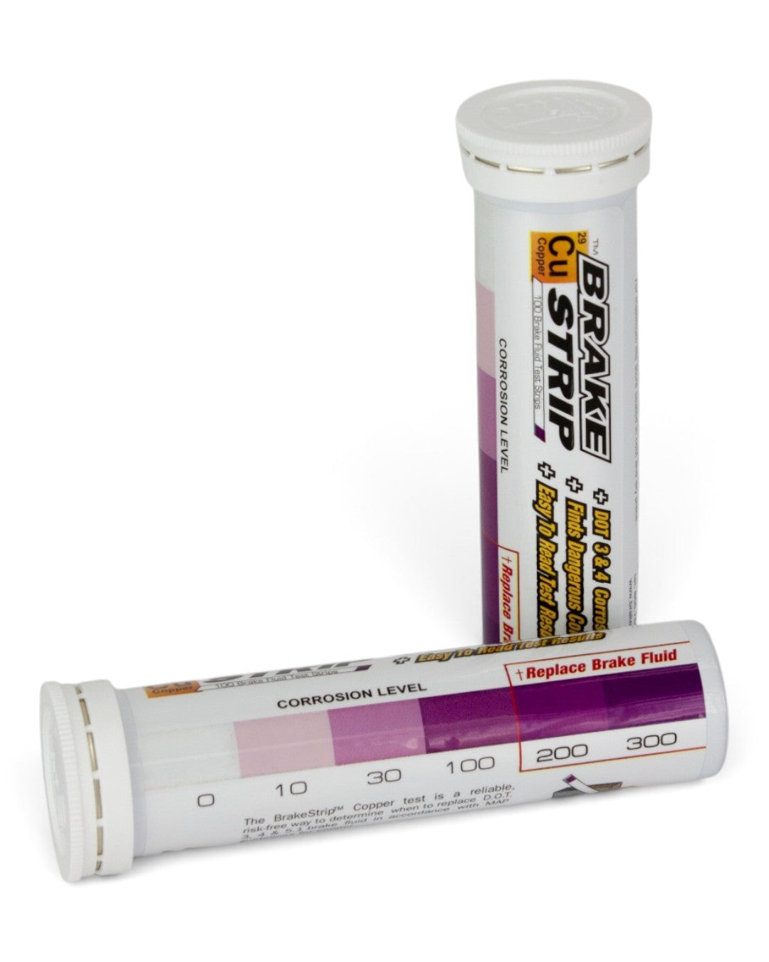Brake Fluid Test Strips - 100 Pack