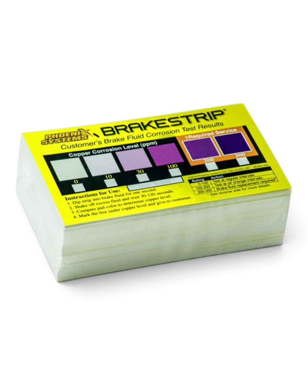 BrakeStrip Rating Scale Cards 400 cards - BrakeStrip FASCAR Rating Scale Cards
