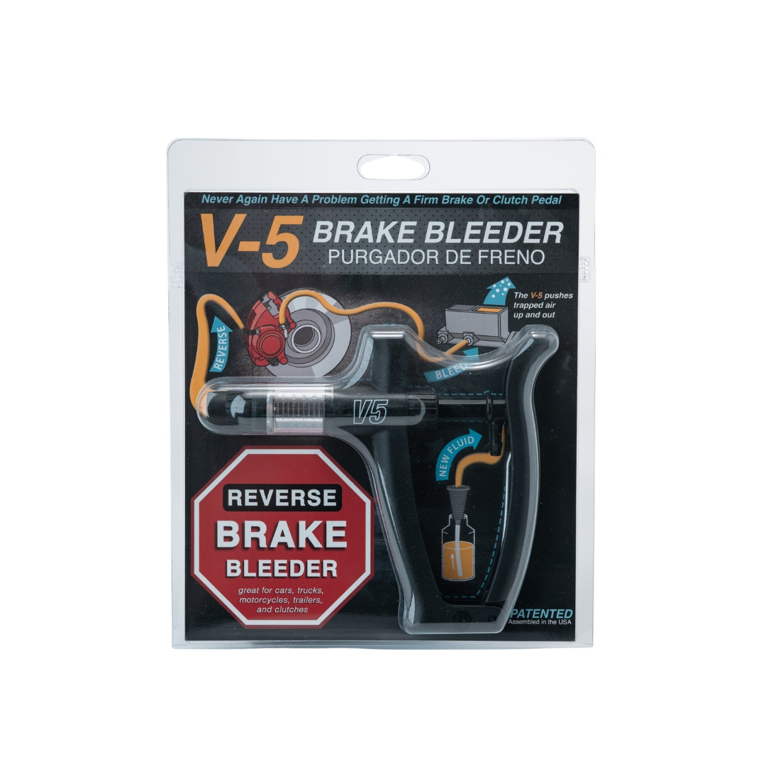 V-5 DIY Reverse One-Man Brake Bleeder