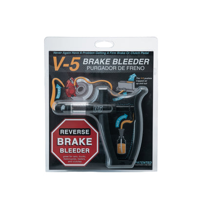 V-5 DIY Reverse One-Man Brake Bleeder