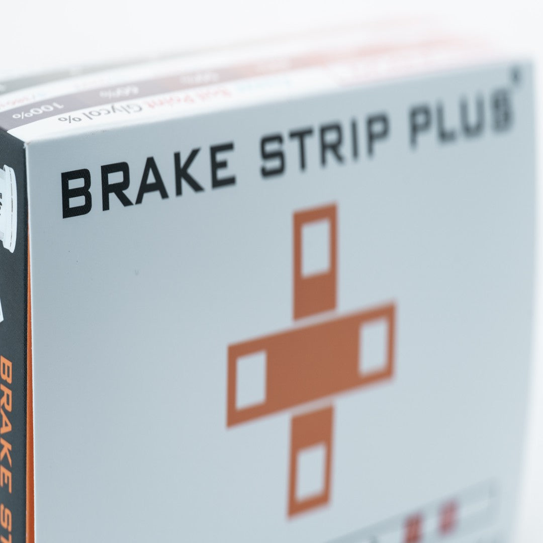 BrakeStrip Plus Kit - 100 Double ended Test Strips for Brake Fluid and Coolant and 100 rating scale cards