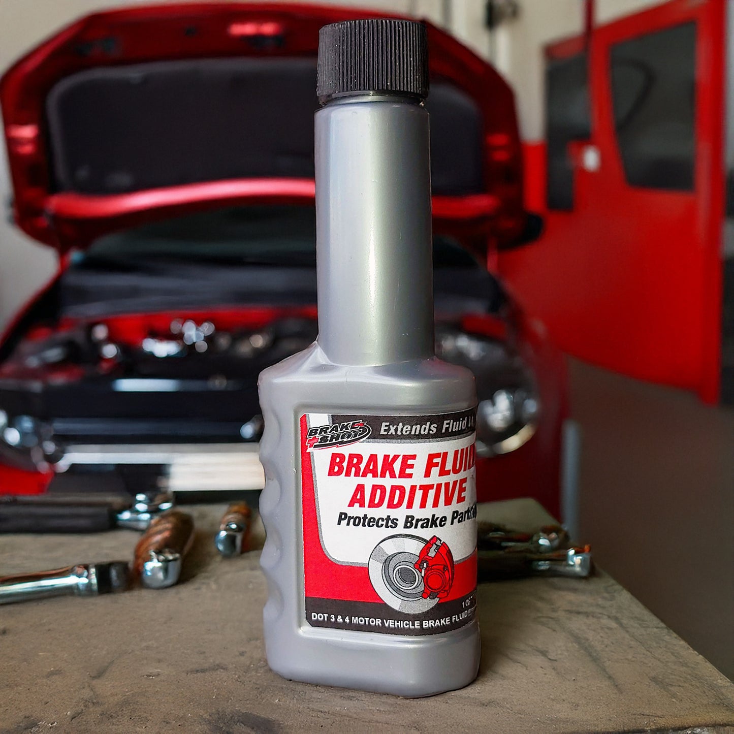 BrakeShot Brake Fluid Crash Avoidance Treatment